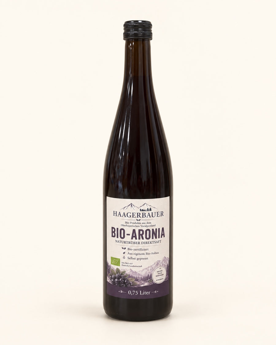 Bio-Aronia Direktsaft 0,75 l Flasche